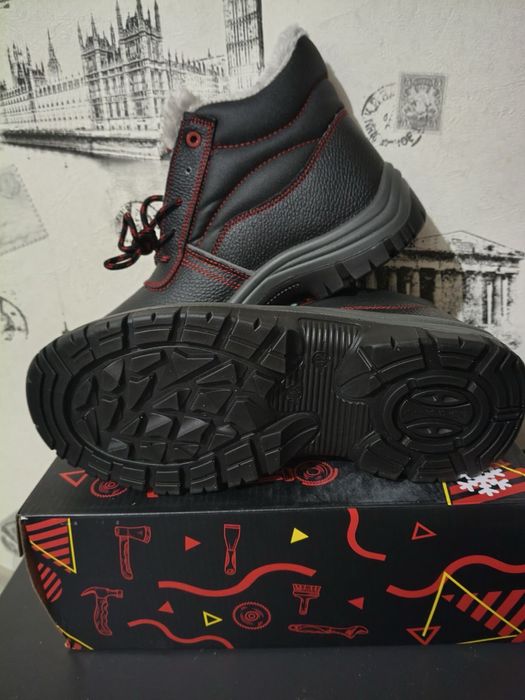 Черевики шкіряні утеплені робочі