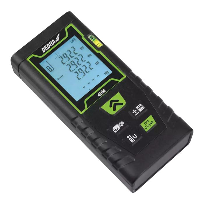 Zestaw Narzędzi -Laser Krzyżowy Zielony + Dalmierz Laserowy Mc0920