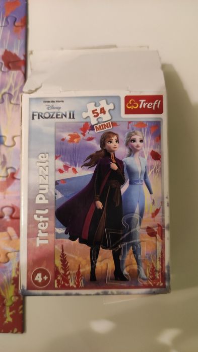 Mini puzzle gratis do czegoś Trefl Kraina lodu Frozen ll 54 elementy