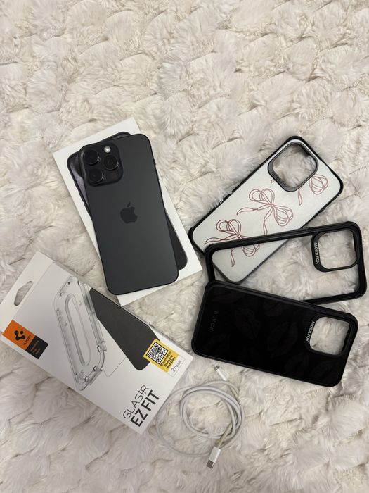 Iphone 15 Pro Max black Titanium 256gb