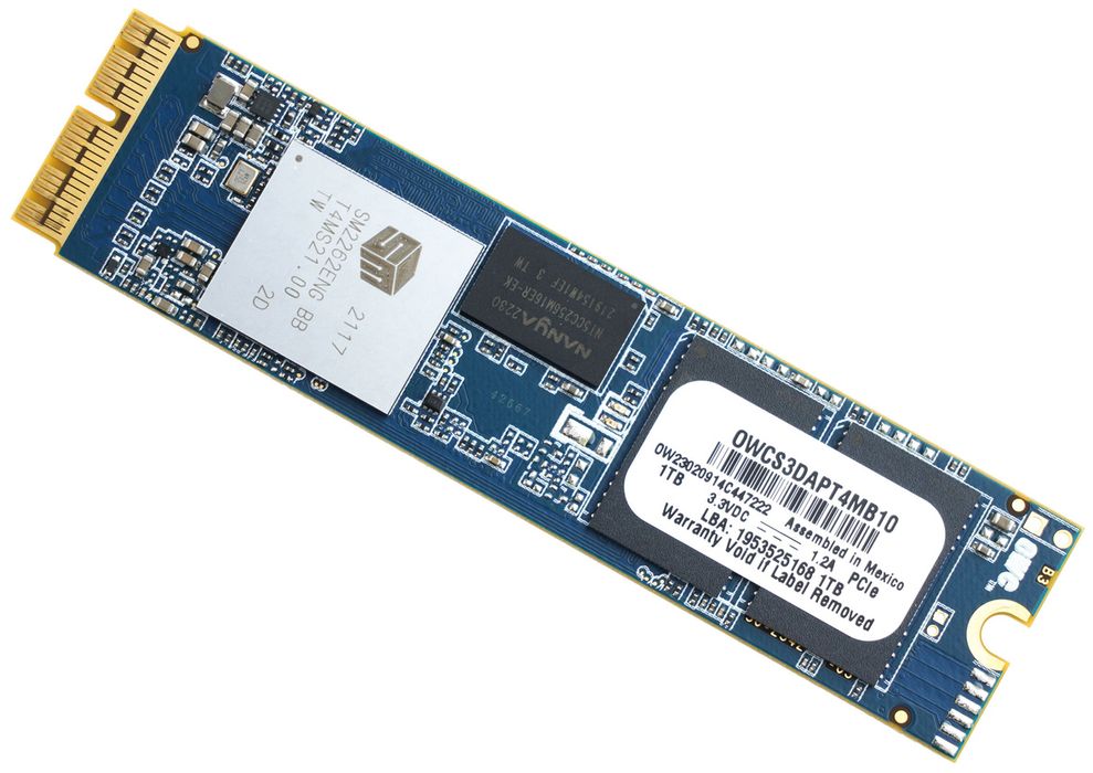 Owc Aura Pro X2 1Tb Upgrade Kit Macbook Ssd Owcs3Dapt4Ma10K