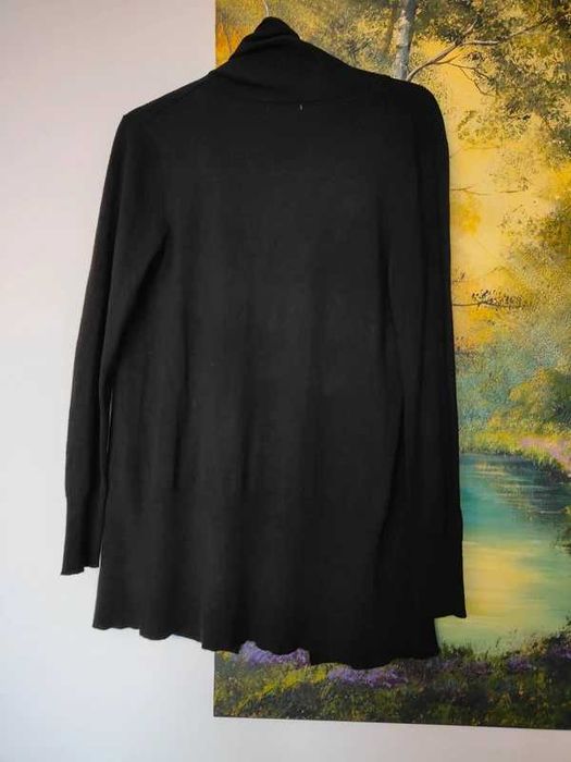 Czarny kardigan 36 38 Primark wiskoza