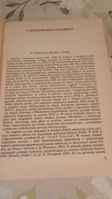 Historia Polski 1505 - 1764. J.A.Girowski