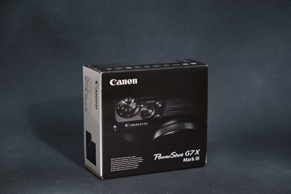 Canon PowerShot G7 X Mark iii (black)