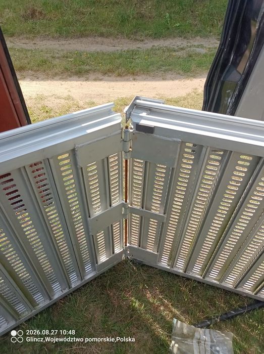 Najazd trap rampa samochodowy aluminiowy.