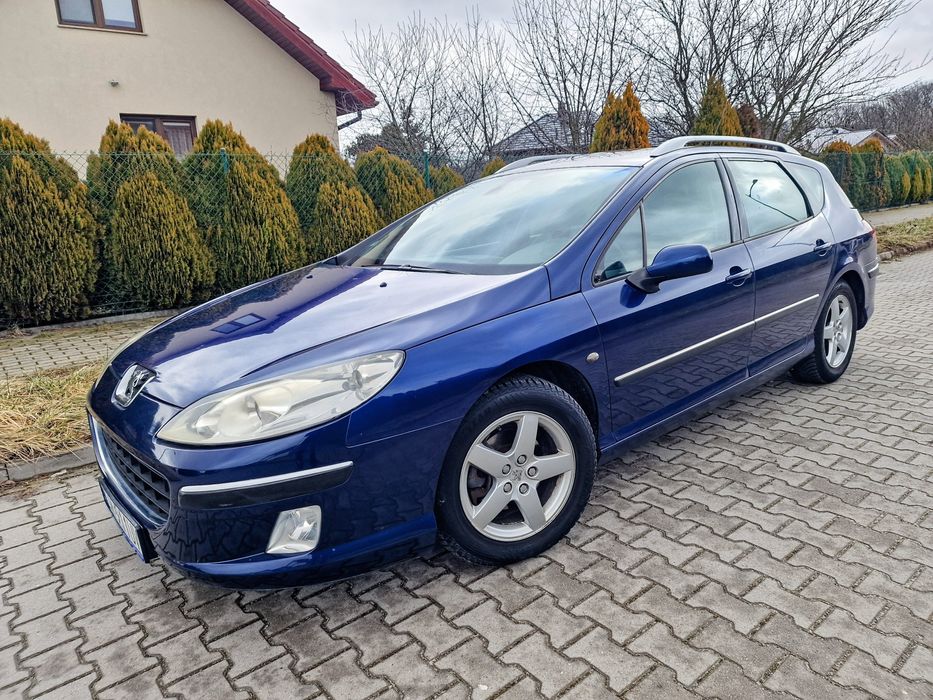 Peugeot 407 Kombi 2.0HDI 136KM Piękny, Zero Rdzy, Kamera, Tempomat
