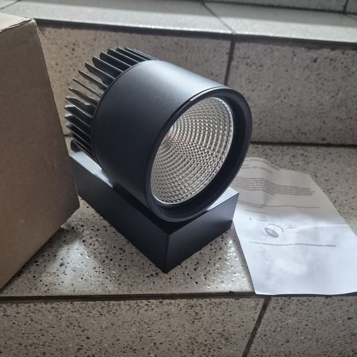 Halogen, reflektor szynowy Led 3000LM WFlL black , 6 sztuk