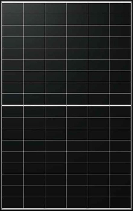 Painel fotovoltaico LONGi 490W Hi-MO X10 Monocristalino moldura preta