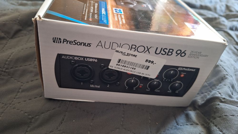 Interfejs audio PreSonus AUDIOBOX USB 96 25-YEAR anniversary edition