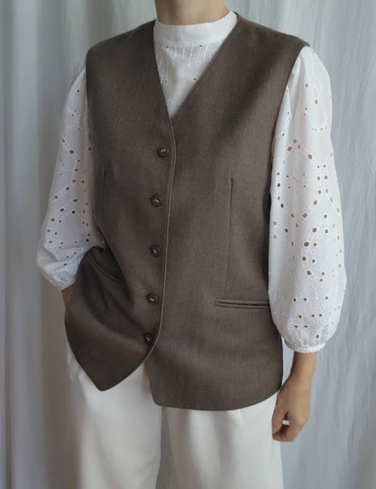 Жилетка шерстяная S/M