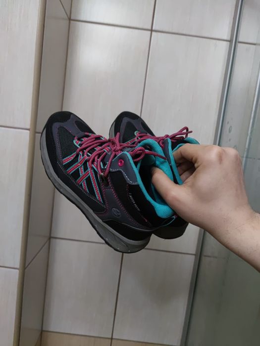 buty 33 trekkingowe Regatta Samaris mid outdoors szare siwe cz