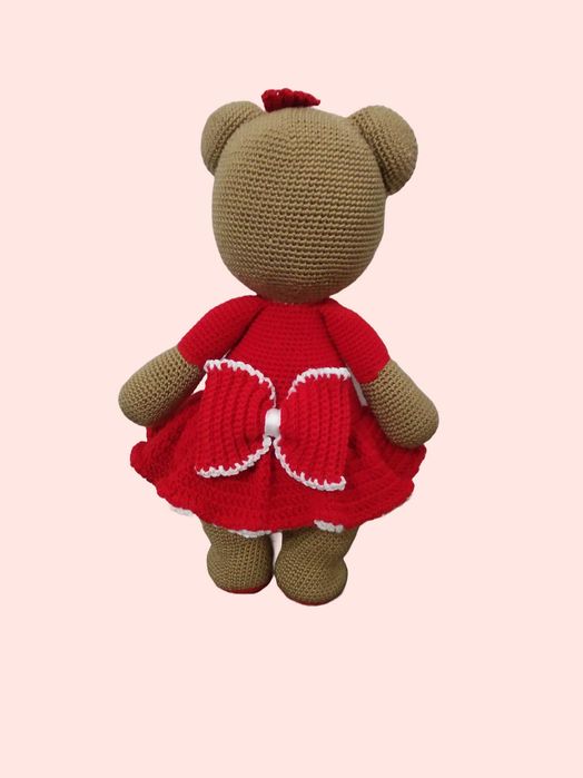 Ursinha de Croché - Artesanato Fofo e Personalizável