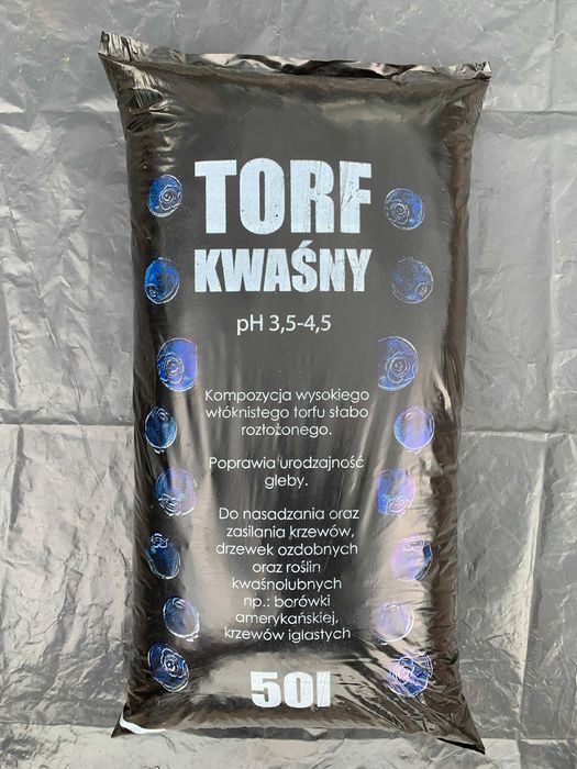 TORF kwaśny/odkwaszony/substrat 50l Warszawa i okolice