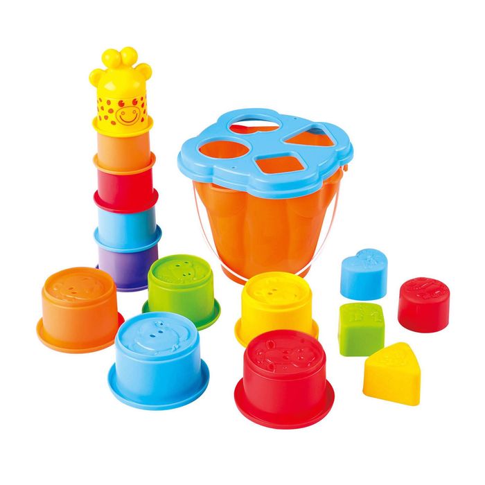 Cubos de Empilhar com Balde Happy Bear
Zoko Happy Bear