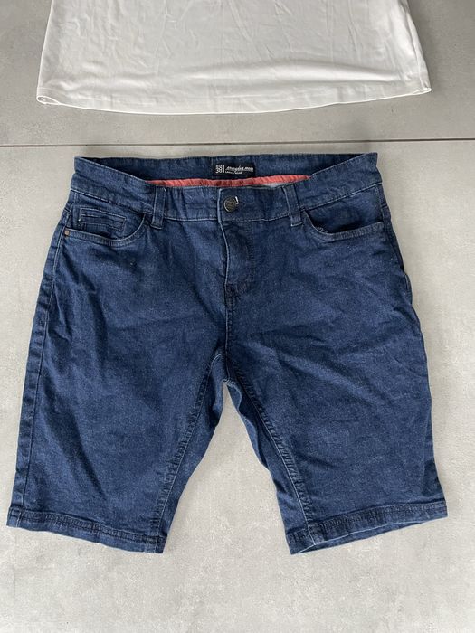 Zestaw komplet spodenki jeansowe + bluzka roz. M