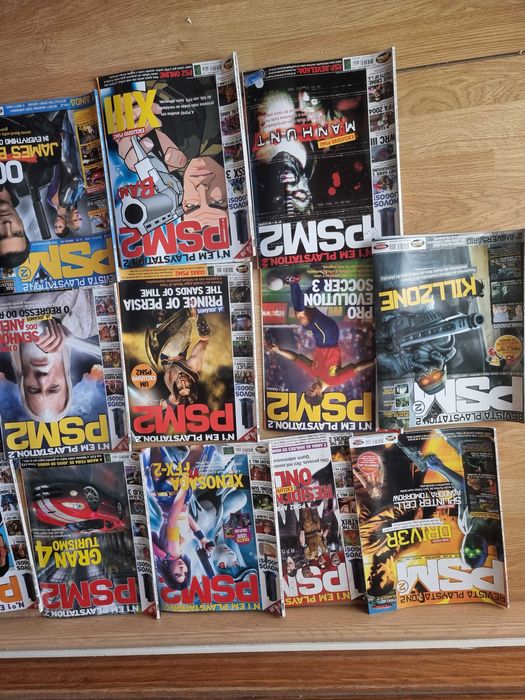 Coleção Revista PSM2 1-27 Em Portugues (Anos 2002,2004)Playstation 2