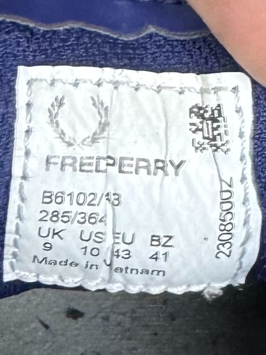 Fred Perry кеды кроссовки 43 размер спортивные синие
