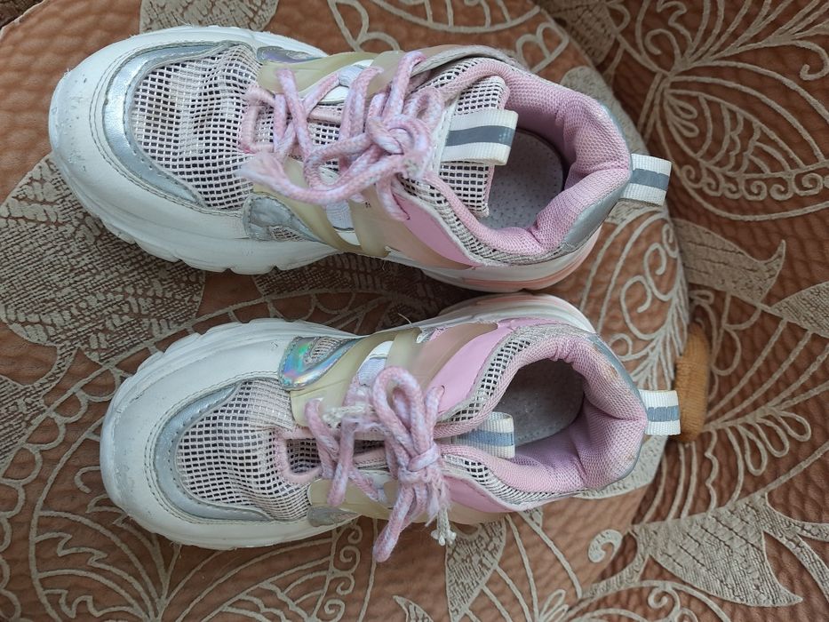 Кроссовки для девочки, стелька 18см