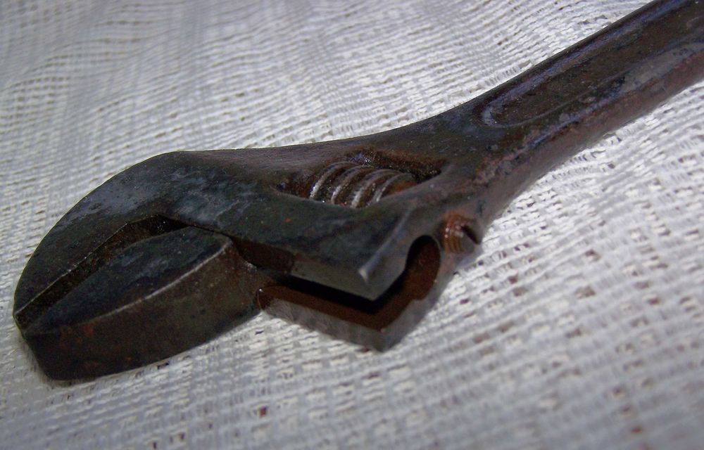 Ключ разводной сантехнический 0-30мм пр-во СССР, 70-е годы