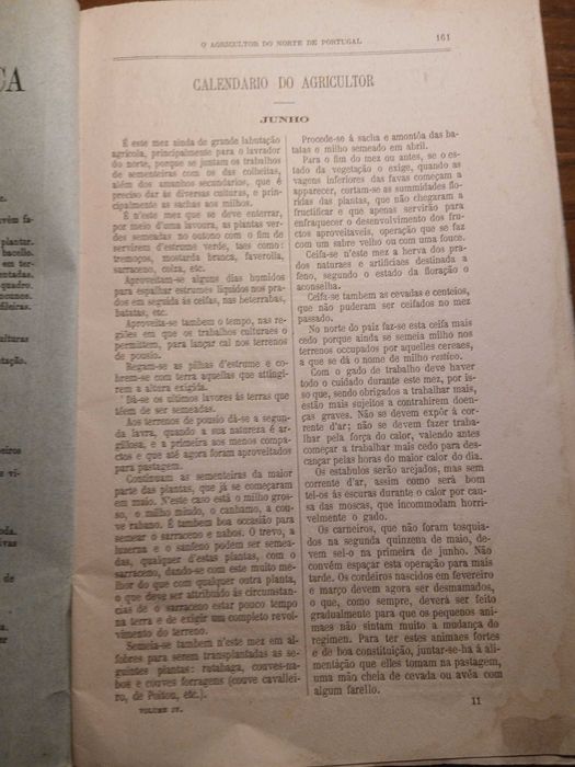 O Agricultor do Norte de Portugal, Volume Iv n 6, 1881