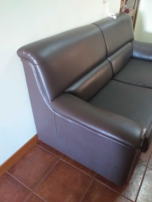 Sofá pele novo ca