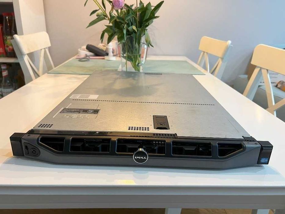 R420 2xE5-2440v2 H710 96GB + Ramki + Front