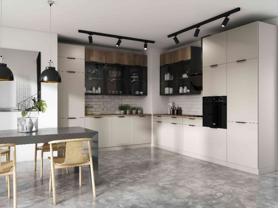 meble kuchenne JASSICA  fronty akryl raty 0%