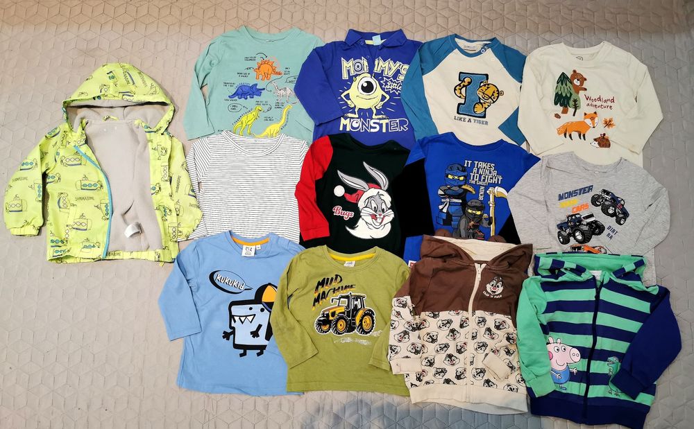 Zestaw ciuszków  chłopięcych