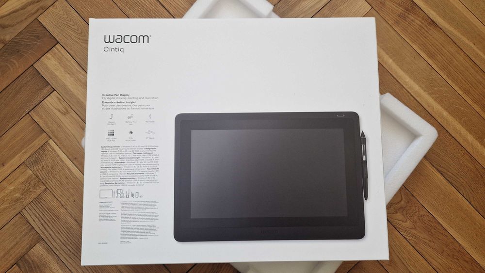 Tablet graficzny WACOM Cintiq 16, stan idealny