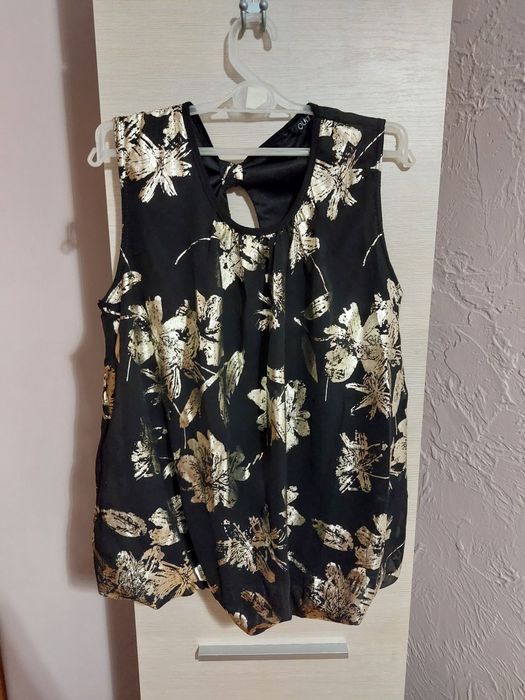 Bluzka QUIZ czarno złota sylwestrowa