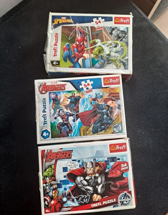 Kpl puzzli dzieciecych mini