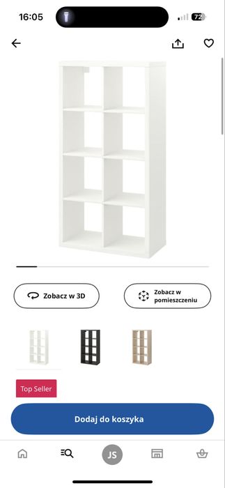 Regał Kallax różne rozmiary