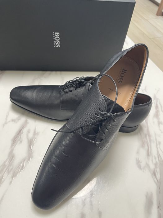 HUGO BOSS Buty Prindo w kolorze czarnym