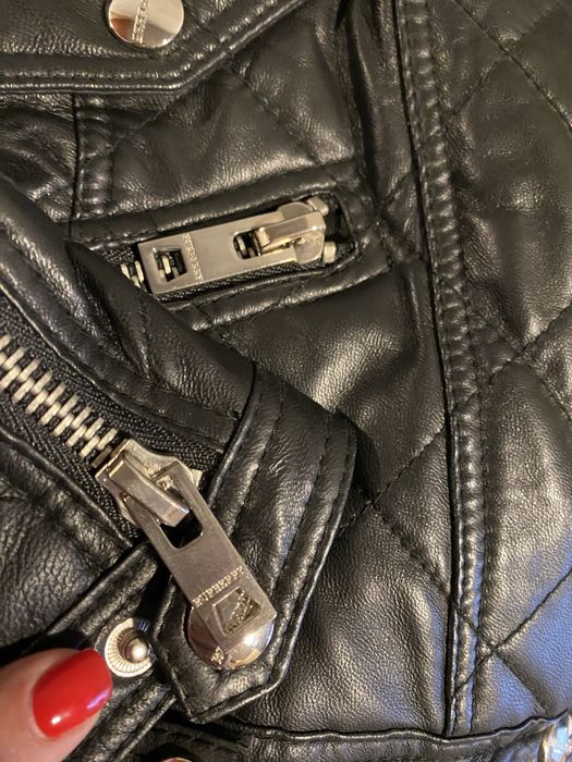 Куртка Burberry кожа