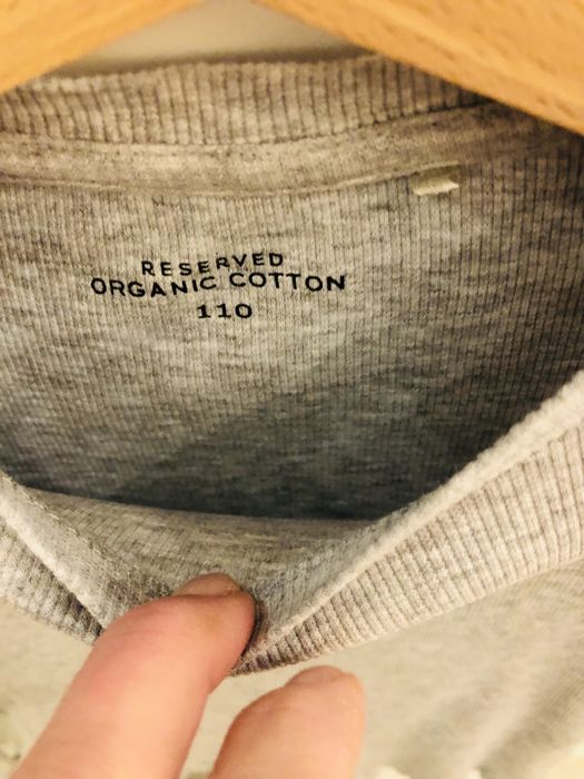 Bluzka swetek 110/116 - bluzka Reserved 110, sweterek H&M 110/116