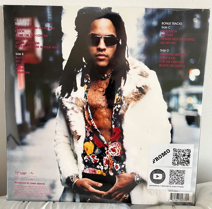 Вініл Lenny Kravitz - Are You Gonna Go My Way новий, запакований