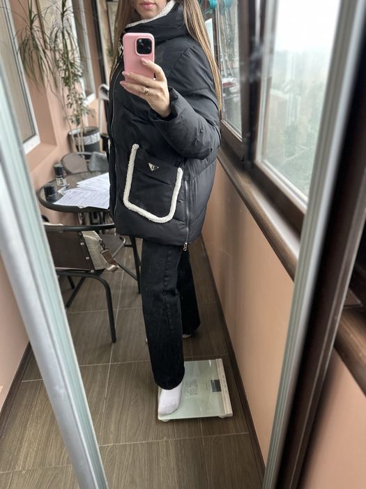 Жіноча зимова куртка 52