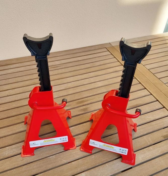 Conjunto de Cavaletes Preguiças - 3 Toneladas