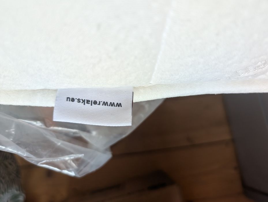 Materac piankowy Relaks  180x200, pokrowiec SaniCare + topper kokosowy