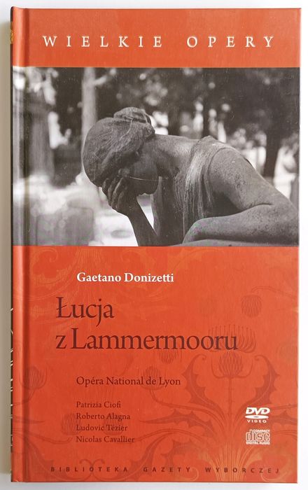 Wielkie Opery Donizetti Łucja Z Lammermooru CD+DVD 2009r