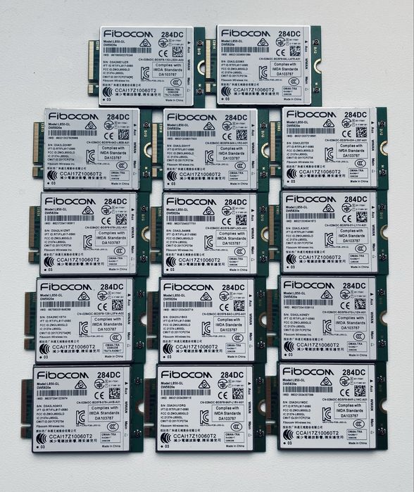 4G LTE Модем / WWAN модуль для ноутбуков Dell - HP - Lenovo