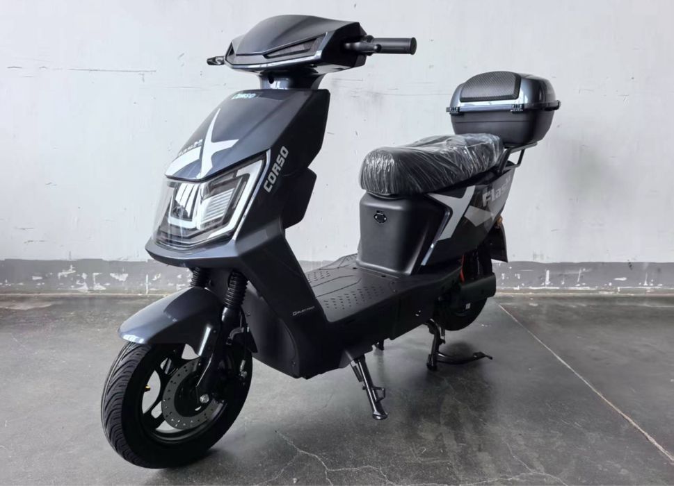 Доставка безкоштовна.‼️ГРАФЕН‼️ел.скутер Corso Flash 1200/72/20a