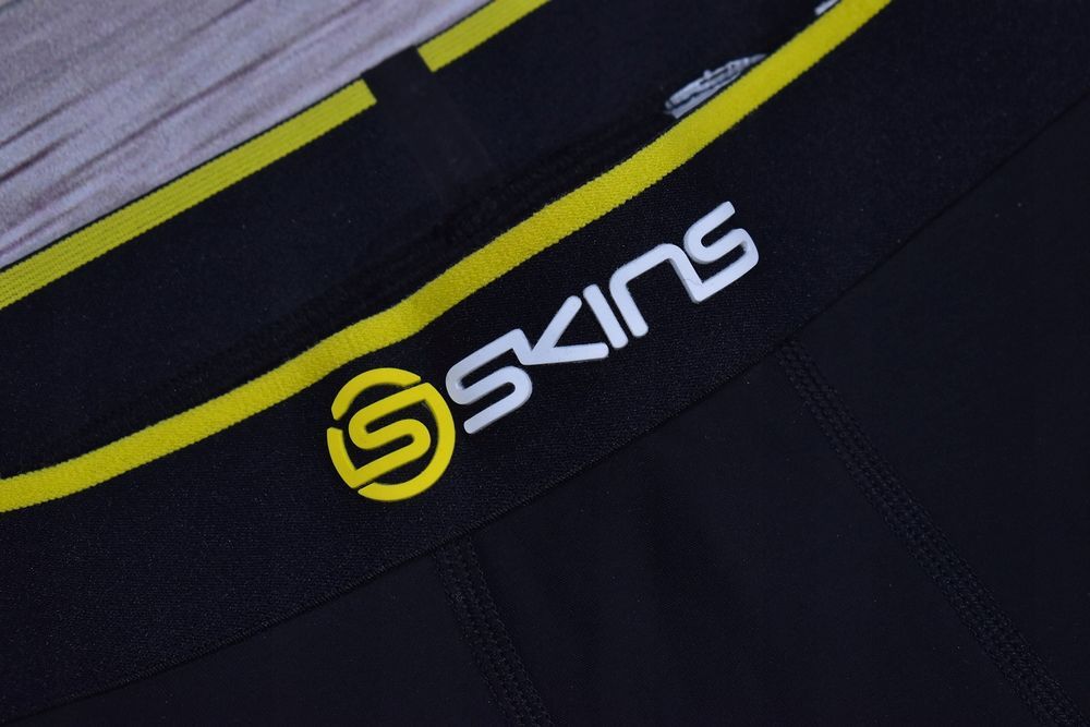 Skins Męskie Kompresyjne Legginsy 3/4 Xxl