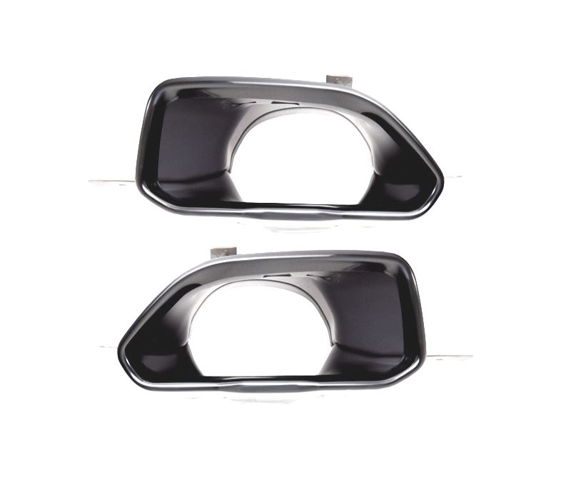 PONTEIRAS DE ESCAPE BMW G20 G21 19- LOOK M PERFORMANCE 340i PRETAS