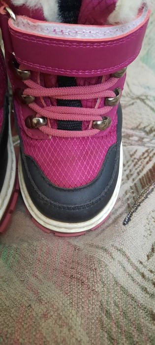 Зимові чобітки для дівчинки,  23 розмір,  14 см