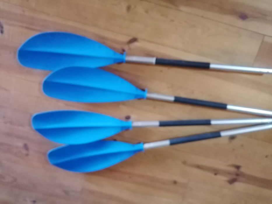 Kayak Tribord Itiwit 3 +págaias e + 3 coletes semi novo