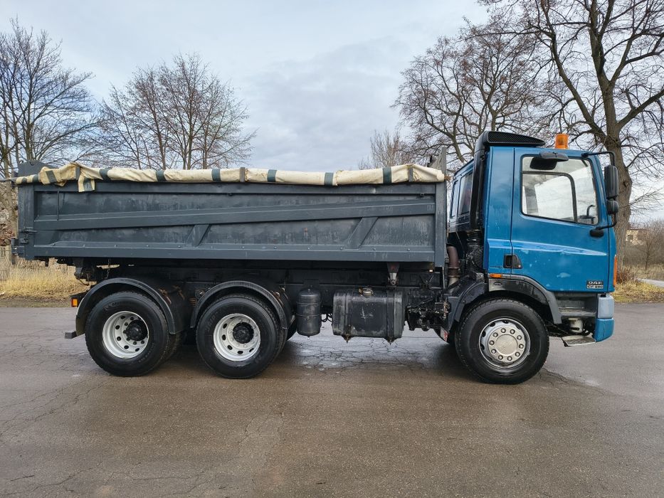 Daf CF 75 6x4 wywrotka hydroburta specjalny krótki zwrotny (  kiper )
