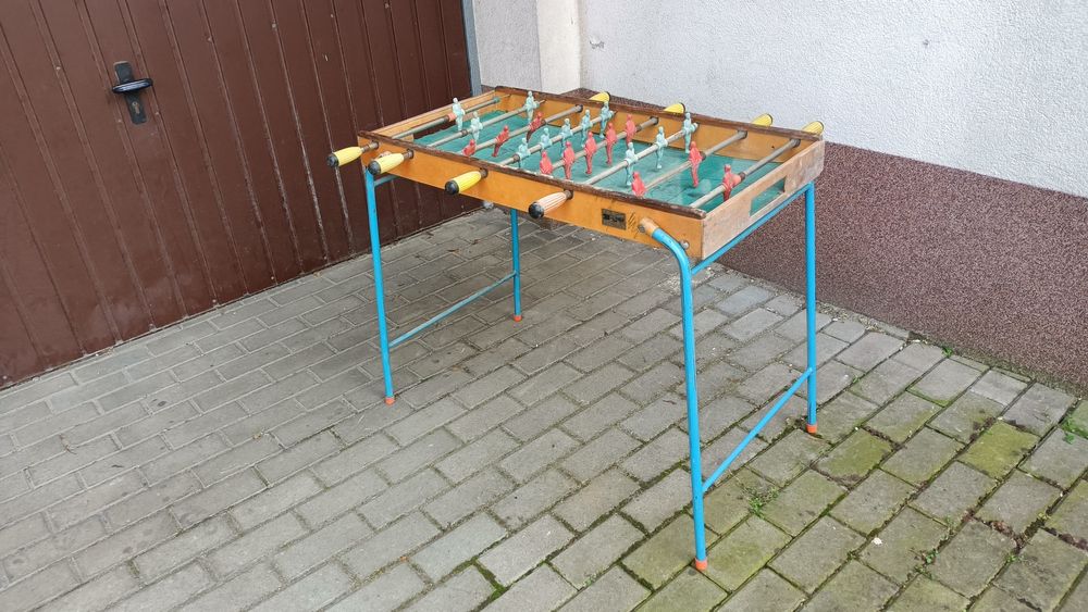 Piłkarzyki Stołowe PRL Stół Składany do Piłkarzyków Junior 1 stare