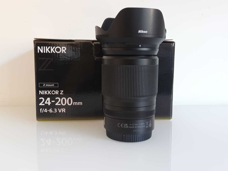 Objetiva Nikon NIKKOR Z 24-200mm F4-6.3 mirrorlessVR