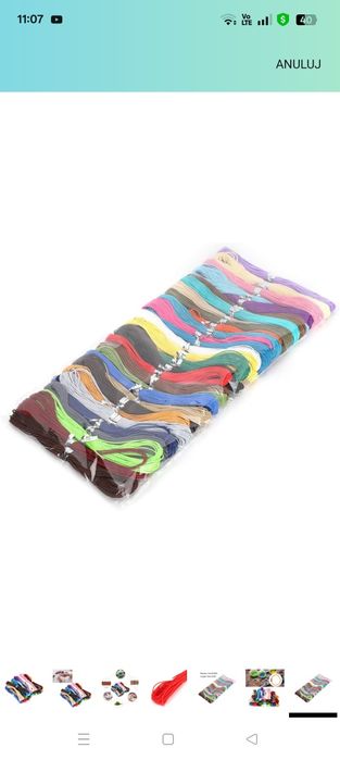 Sznurki do biżuterii